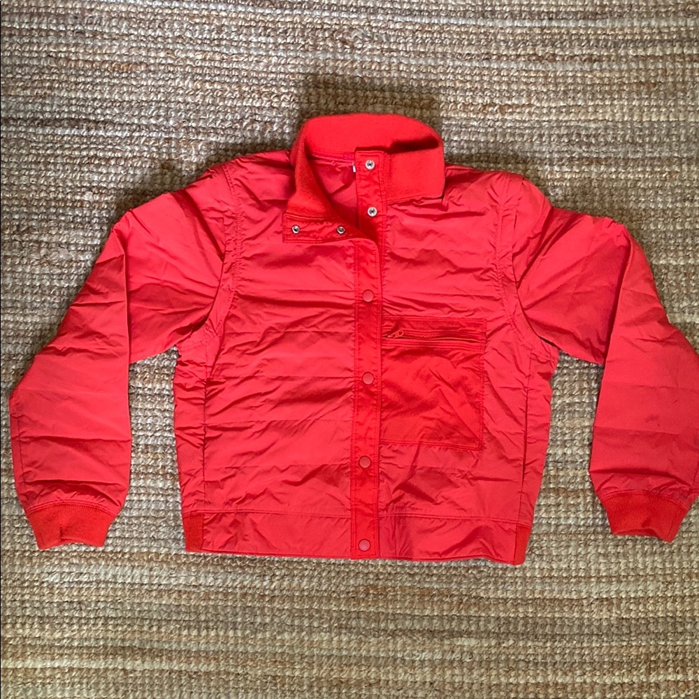 WOMENS UNIQLO CROPPED BOMBER SZ M